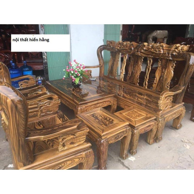 bộ bàn ghế Minh Quốc Đào gỗ xoan keo