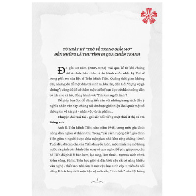 Trở về trong giấc mơ (bản in 2024)