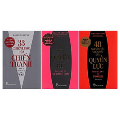 Combo Nghệ Thuật Quyến Rũ, 48 Nguyên Tắc Chủ Chốt Của Quyền Lực Và 33 Chiến Lược Của Chiến Tranh (3 Cuốn)