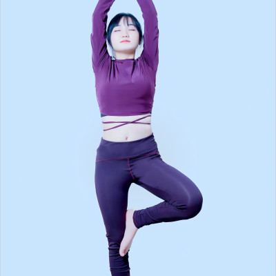 Áo Thể Thao Nữ Đa Năng LMcation Joyce Crop Top - Tím