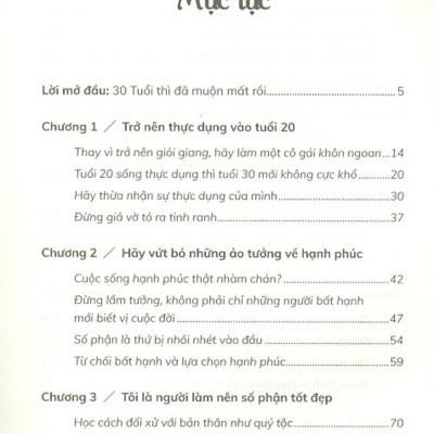 Tuổi 20 Quyết Định Hạnh Phúc Cả Đời Người Phụ Nữ