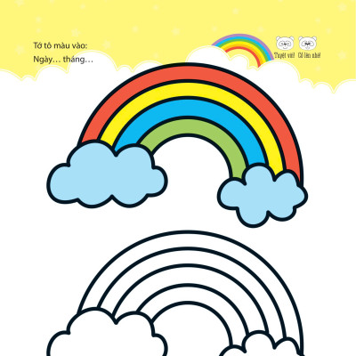 Bé Tập Tô Màu - Từ Cơ Bản Đến Nâng Cao - Những Sắc Màu Kỳ Diệu 1