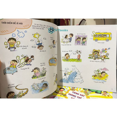 Sách Cơ Thế Siêu Rắc Rối - Rối Bời Chuyện Xì Hơi (Dành cho trẻ em từ 5-12 tuổi)