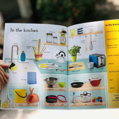 Sách 1000 Useful Words - 1000 từ tiếng anh thông dụng cho bé (sách kèm file nghe)