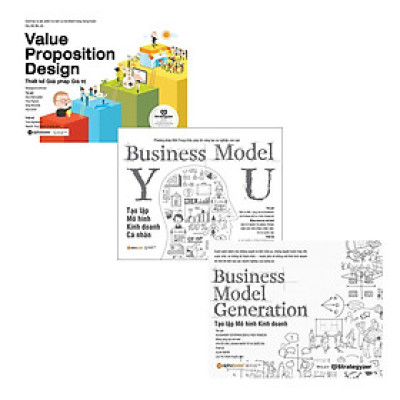 Combo Sách Kinh Doanh: Thiết Kế Giải Pháp Giá Trị + Tạo Lập Mô Hình Kinh Doanh + Tạo Lập Mô Hình Kinh Doanh -  Cá Nhân