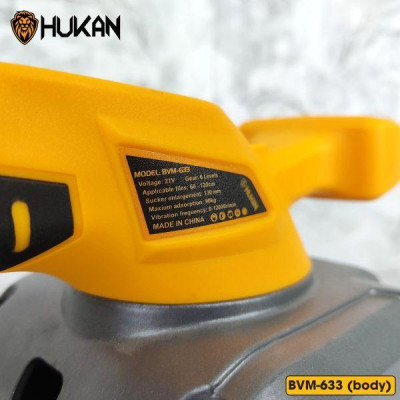 MÁY RUNG GẠCH PIN MRG/HK-BVM-633 HUKAN  ( 2PIN + 1 SẠC ) - HÀNG CHÍNH HÃNG