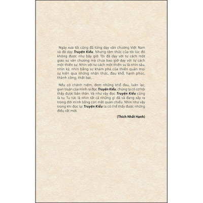 Thả Một Bè Lau - Truyện Kiều Dưới Cái Nhìn Thiền Quán (Tái Bản)