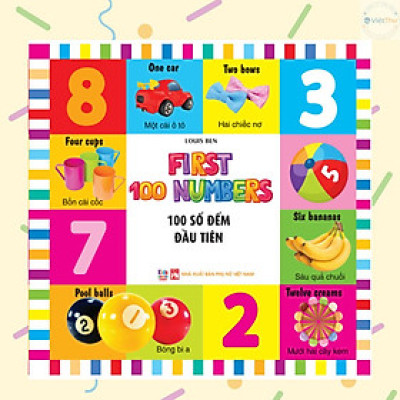 100 Từ Đầu Tiên - Số Đếm - Song Ngữ (VT)