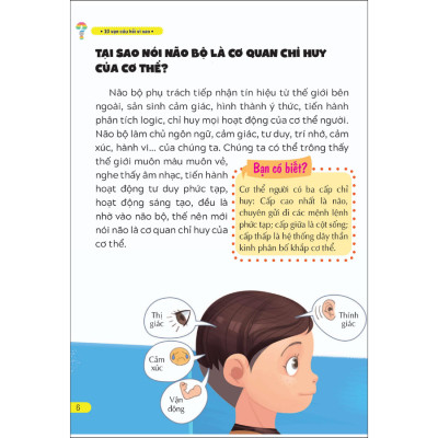 10 Vạn Câu Hỏi Vì Sao - Não Bộ - Vị Chỉ Huy Tài Ba