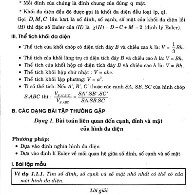 Các Dạng Điển Hình Và Pp Giải Nhanh Hình Học 12
