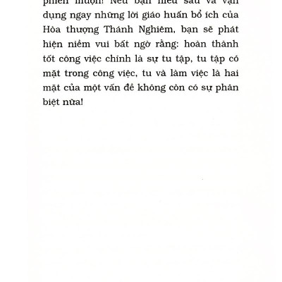 Tu Trong Công Việc (Tái Bản 2022)