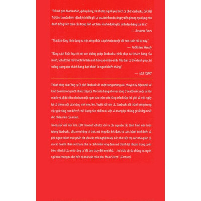 Dốc Hết Trái Tim - Cách Starbucks Xây Dựng Công Ty Bằng Từng Tách Cà Phê