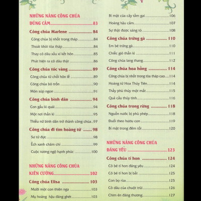 101 Câu Chuyện Về Các Nàng Công Chúa B90