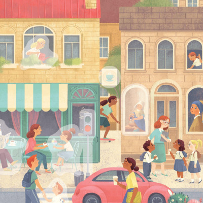 Sách Bóc Dán Thông Minh Luyện Tay Thật Khéo, Luyện Mắt Thật Tinh - Thế Giới Quanh Em