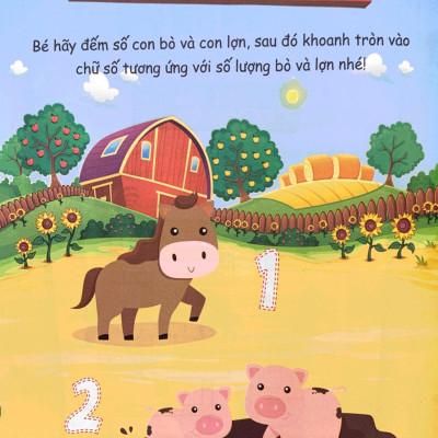 Khởi Đầu Cho Bé Vào Lớp 1 - Bé Làm Quen Với Toán Học