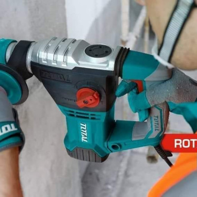 MÁY KHOAN ĐỤC BÊ TÔNG 1500W TOTAL TH1153236 - HÀNG CHÍNH HÃNG