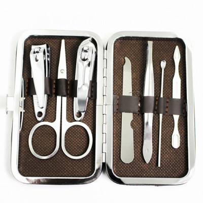 Bộ Cắt Bấm Móng Tay 7 Món Inox Full Box