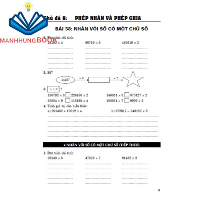 Sách - Vở Bài Tập Nâng Cao Toán 4 - Tập 2 (Bám Sát Sgk Kết Nối Tri Thức)