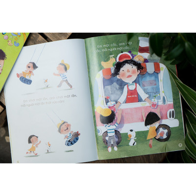 Cùng Con Nuôi Dưỡng Tính Cách Tốt - Mỗi Người Một Cái, Thật Vừa Vặn