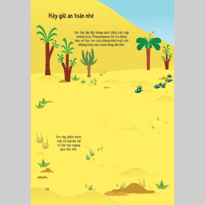 Bóc Dán Thông Minh - Khủng Long (Dành Cho Trẻ Từ 3-8 Tuổi)