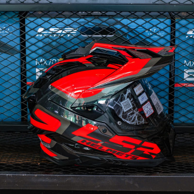 MŨ BẢO HIỂM CÀO CÀO DUAL SPORT LS2 MX701 EXPLORER FIBERGLASS - GARA20