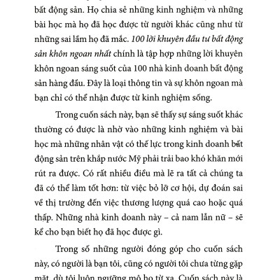 100 Lời Khuyên Đầu Tư Bất Động Sản Khôn Ngoan Nhất - Tặng Kèm Sổ Tay