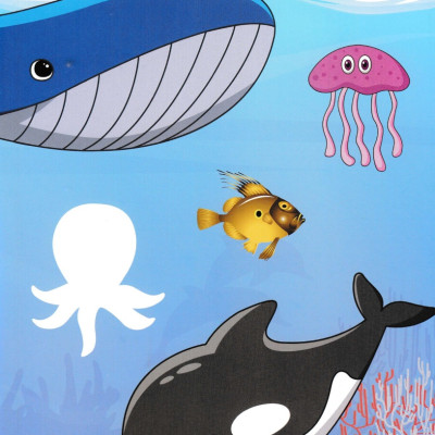 Sticker Dán Hình Thông Minh - Đại Dương Huyền Bí _VT