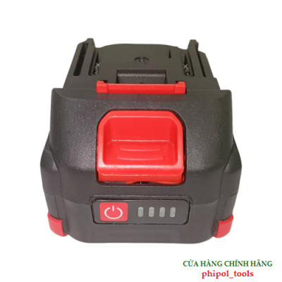 Pin 10 cell dung lượng 2000mAh PHIPOL TOOLS có đèn báo hiển thị dung lượng - Hàng Chính Hãng