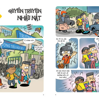 Comic Kĩ Năng Sống - Dành Cho Trẻ Tiểu Học