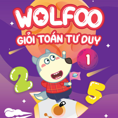 Sách - Wolfoo Giỏi Toán Tư Duy - Tập 1