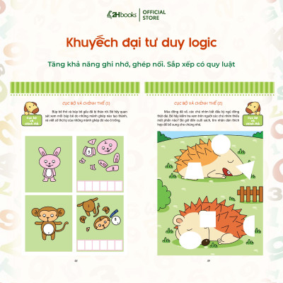Sách Toán cho bé, Phát triển tiềm năng toán học cho trẻ - Toán  học cho trẻ mẫu giáo - Lớp lá 2 (Tái Bản 2021)- 2HBooks