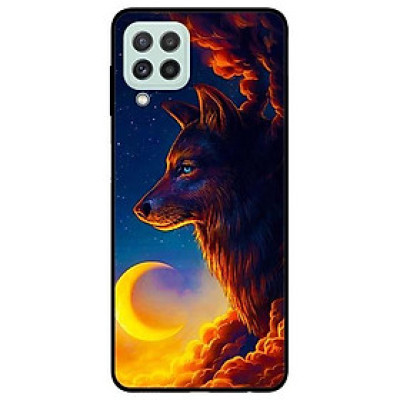 Ốp lưng dành cho Samsung A22 - Samsung S21 FE mẫu Sói Và Mặt Trăng