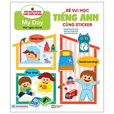 Một ngày của tớ - Bé vui học tiếng anh  cùng Sticker