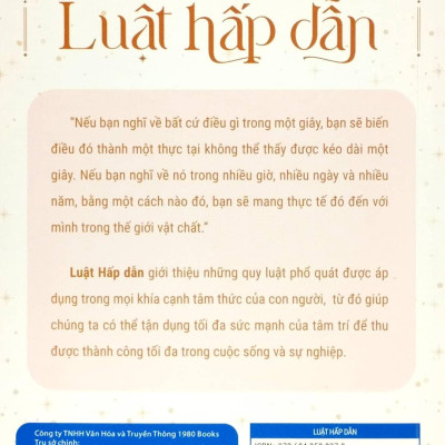 Bộ Sách Luật Hấp dẫn - Law of Attraction (Bộ 3 Cuốn)