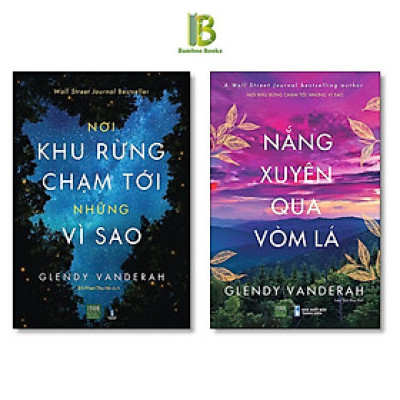 Sách - Combo 2 Cuốn:  Nơi Khu Rừng Chạm Tới Những Vì Sao + Nắng Xuyên Qua Vòm Lá - Glendy Vanderah - 1980 Books