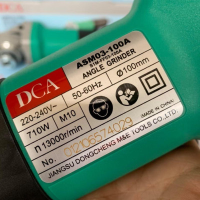 MÁY MÀI GÓC 100MM 710W DCA ASM03-100A - HÀNG CHÍNH HÃNG