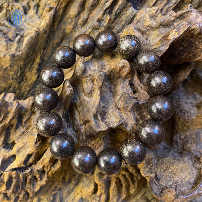 Vòng Trầm Hương Phát Tài ATC 73812 15 Hạt 16mm Sang Trọng May Mắn