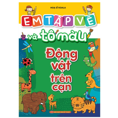 Sách: Combo Em Tập Vẽ Và Tô Màu (Túi 8 Cuốn)
