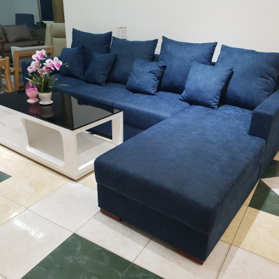 Ghế Sofa Hiện Đại Phòng Khách - Bộ Salon Bọc Vải Hàn Quốc - Sản Xuất Theo Tiêu Chuẩn Xuất Khẩu