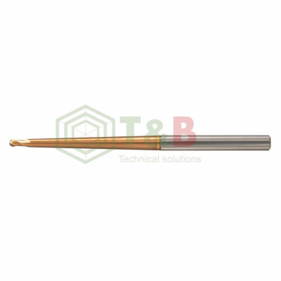 Dao Phay Cầu Cổ Côn R0.5x16 x50L Union Tool Model HTNB2010-160-2,Dao phay ngón gia công sau nhiệt