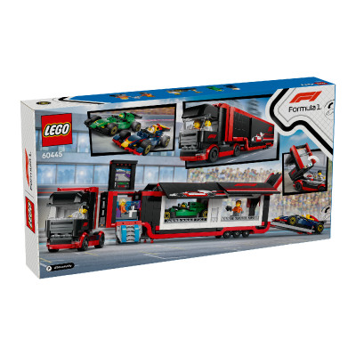 Đồ Chơi Lắp Ráp Xe Vận Chuyển Xe Đua F1 LEGO CITY 60445 (1086 chi tiết)