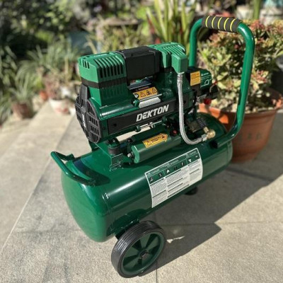 MÁY NÉN KHÍ  KHÔNG DẦU  25L DK-AC2825 DEKTON-HÀNG CHÍNH HÃNG