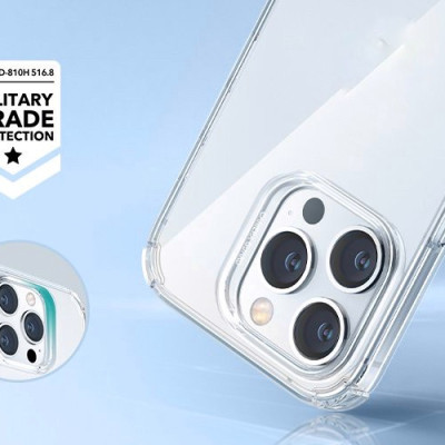 Ốp Lưng Trong Suốt ESR Krystec Clear Siêu Trong Dành Cho iPhone 14 PRO MAX / 14 PRO / 14 PLUS / 14 - HÀNG CHÍNH HÃNG