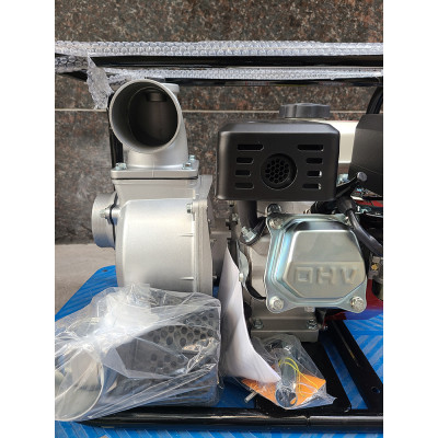 Máy bơm nước chạy xăng ABG 30CX, WP30 công suất 6.5HP máy hút nước công nghiệp, thân máy dày chắc khoẻ, đạt tiêu chuẩn an toàn khi sử dụng - Hàng chính hãng