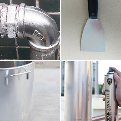 Sơn Xịt Mạ Inox Crom Chịu Nhiệt Loại Xịn – Siêu Bóng Chịu Nhiệt Cao, Dùng Cho Bô Xe, Động Cơ, Chống Rỉ Sét