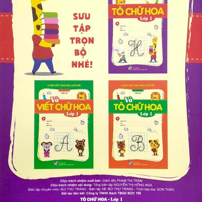 Luyện Viết Theo Mẫu Chữ Mới - Tô chữ Hoa - Lớp 1