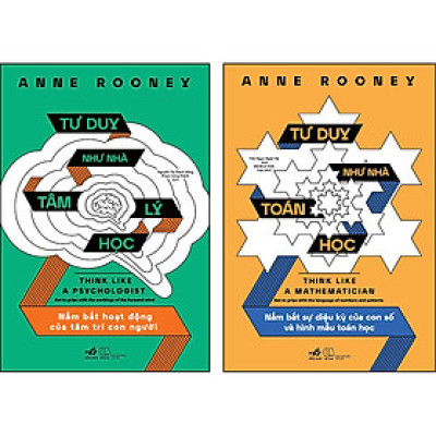 Combo "Tư Duy Như Nhà Toán Học" + "Tư Duy Như Nhà Tâm Lý Học"