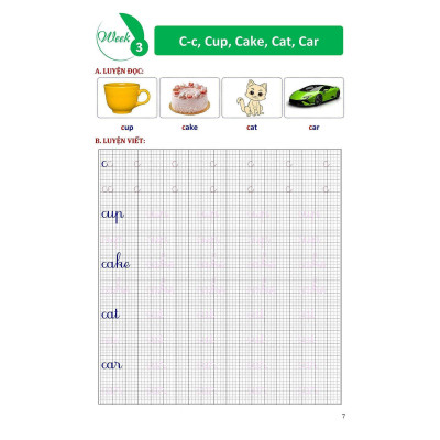 Sách Màu - Phiếu Bài Tập Cuối Tuần Tiếng Anh Lớp 1 - Biên Soạn Theo Chương Trình Mới - Khang Việt Book