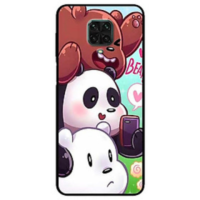 Ốp lưng dành cho Xiaomi Redmi 9s - 9 Pro - 9 Promax mẫu Gấu Tim