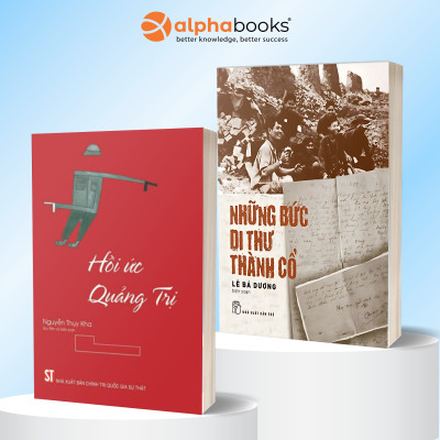 Bộ sách Quảng Trị 81 Ngày Đêm – Bản Hùng Ca Bất Tử: Mưa Đỏ (Vinabook) + Hồi Ức Quảng Trị (Omega+) + Những Bức Di Thư Thành Cổ (NXB Trẻ)